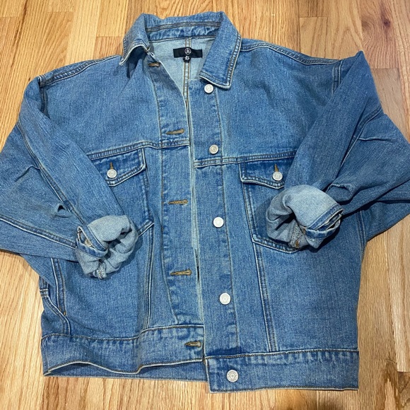 batwing denim jacket